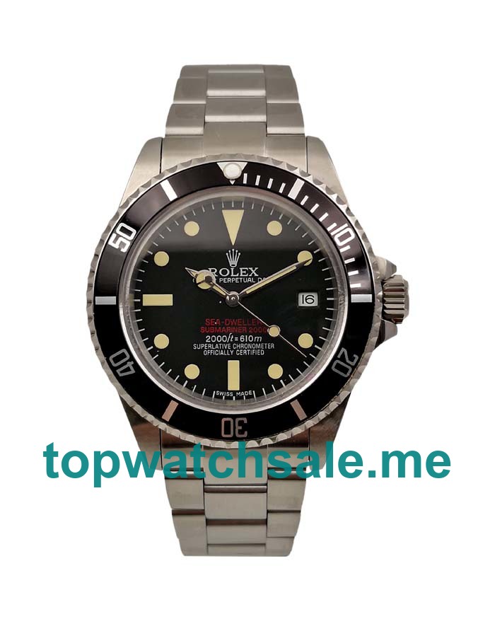 UK AAA Rolex Sea-Dweller 1665 40 MM Black Dials Men Replica Watches