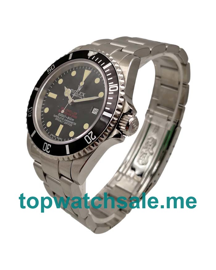 UK AAA Rolex Sea-Dweller 1665 40 MM Black Dials Men Replica Watches