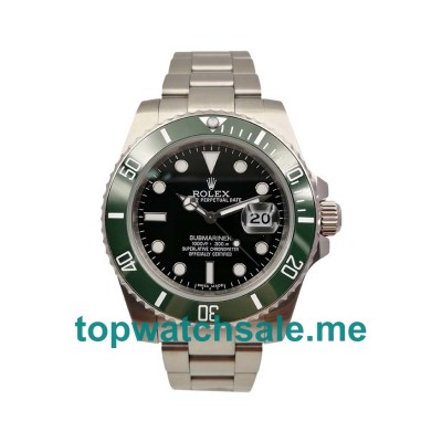 UK AAA Rolex Submariner 16610 LV 40 MM Black Dials Men Replica Watches