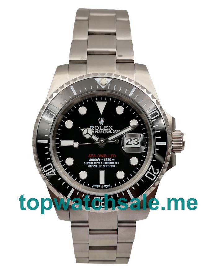 UK AAA Rolex Sea-Dweller 126600 40 MM Black Dials Men Replica Watches