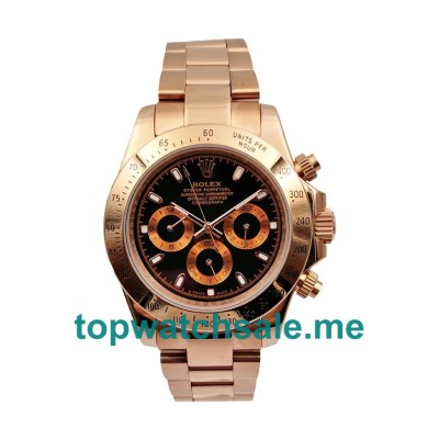 UK AAA Rolex Daytona 116505 40 MM Black Dials Men Replica Watches