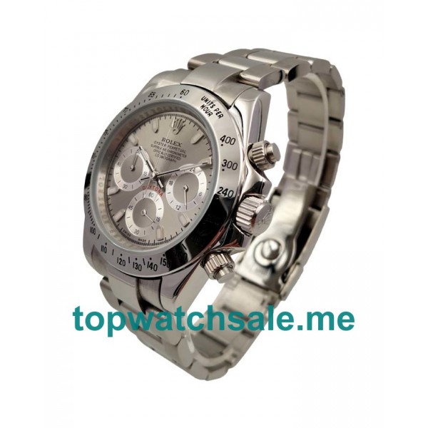 UK AAA Rolex Daytona 116520 40 MM Gray Dials Men Replica Watches