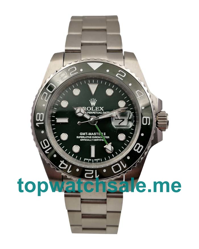 UK AAA Rolex GMT-Master II 116700 LN 40 MM Black Dials Men Replica Watches