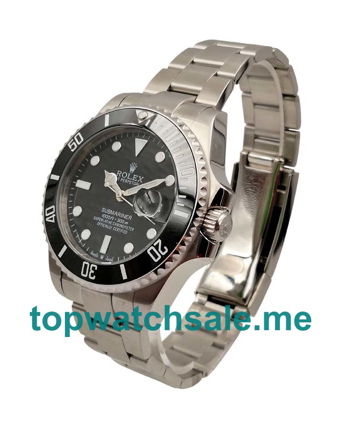 UK AAA Rolex Submariner 116610 LN 40 MM Black Dials Men Replica Watches