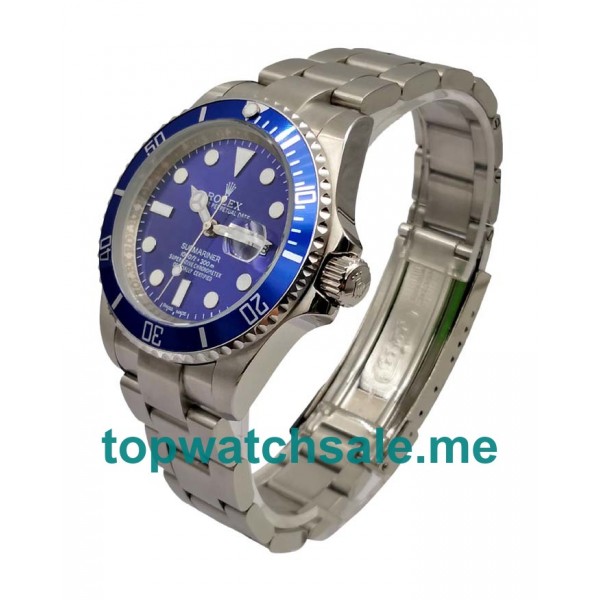 UK AAA Rolex Submariner 116619 LB 40 MM Blue Dials Men Replica Watches