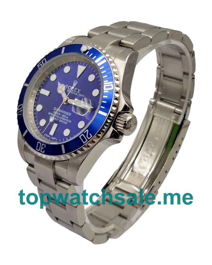 UK AAA Rolex Submariner 116619 LB 40 MM Blue Dials Men Replica Watches