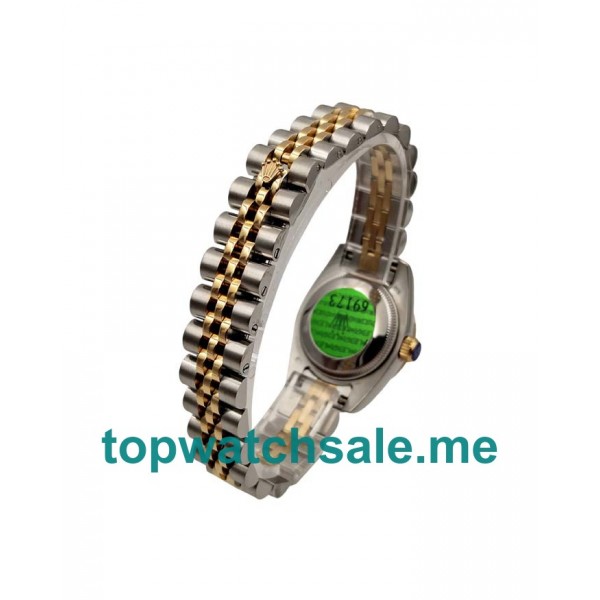UK AAA Rolex Replica Lady-Datejust 179173 26 MM White Dials Women Replica Watches