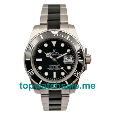 UK AAA Rolex Submariner 116610 LN 40 MM Black Dials Men Replica Watches