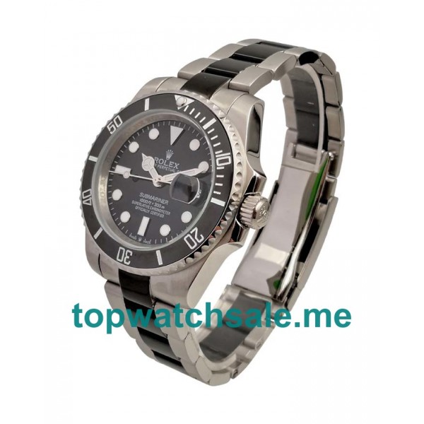 UK AAA Rolex Submariner 116610 LN 40 MM Black Dials Men Replica Watches