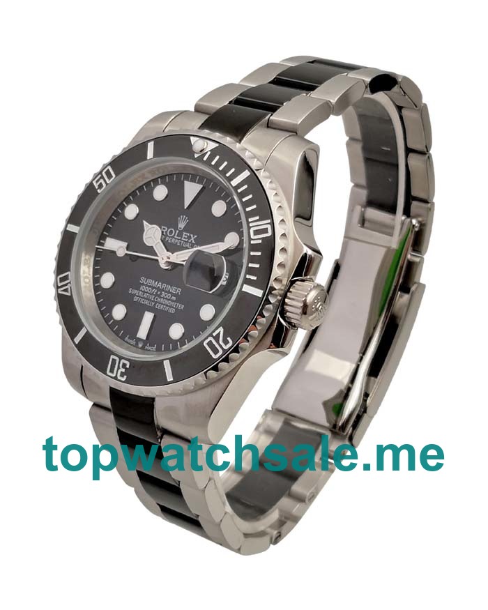 UK AAA Rolex Submariner 116610 LN 40 MM Black Dials Men Replica Watches