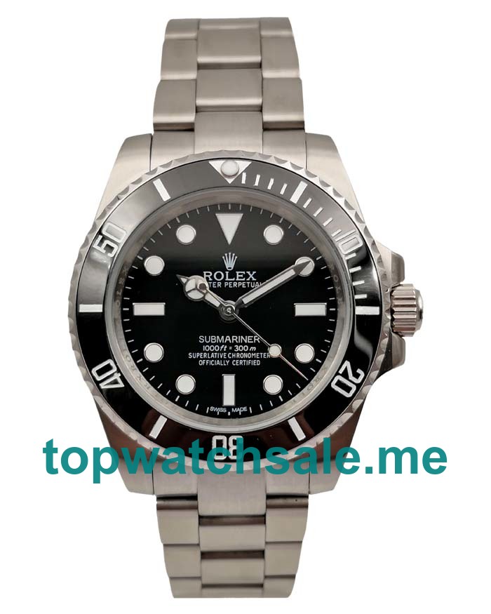 UK AAA Rolex Submariner 114060 40 MM Black Dials Men Replica Watches