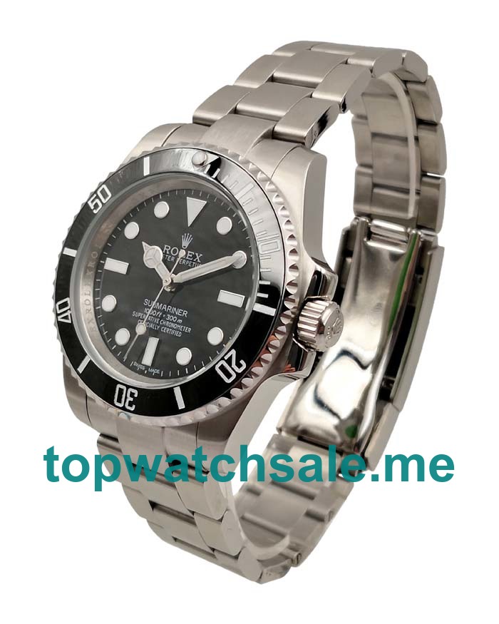 UK AAA Rolex Submariner 114060 40 MM Black Dials Men Replica Watches