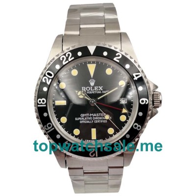 UK Swiss Made Rolex GMT-Master 16700 40 MM Black Dials Men Replica Watches