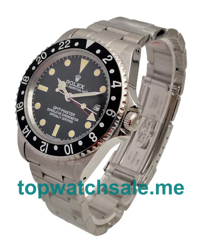 UK Swiss Made Rolex GMT-Master 16700 40 MM Black Dials Men Replica Watches