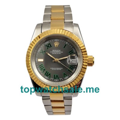 UK AAA Rolex Datejust 116333 41 MM Gray Dials Men Replica Watches
