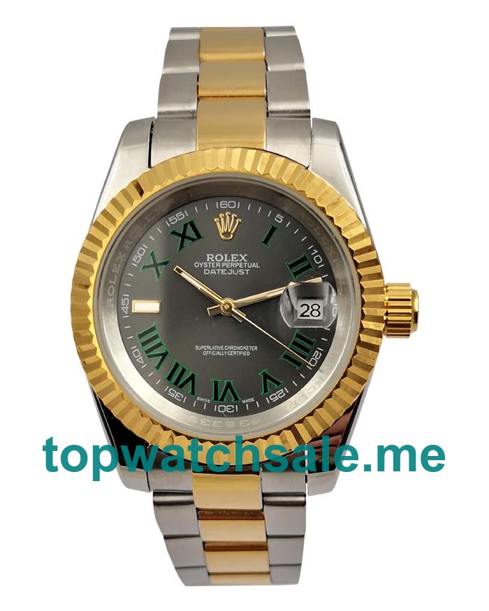 UK AAA Rolex Datejust 116333 41 MM Gray Dials Men Replica Watches