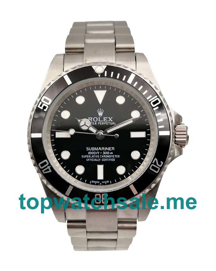 UK AAA Rolex Submariner 114060 40 MM Black Dials Men Replica Watches