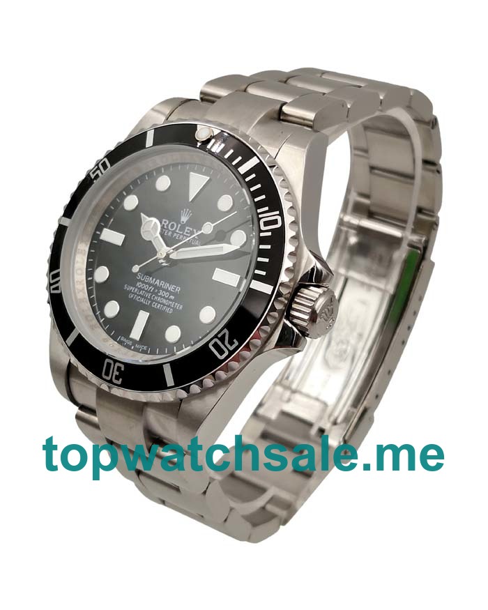 UK AAA Rolex Submariner 114060 40 MM Black Dials Men Replica Watches