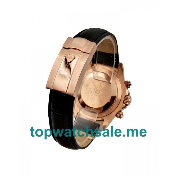 UK AAA Rolex Daytona 116515 LN 40 MM Black Dials Men Replica Watches