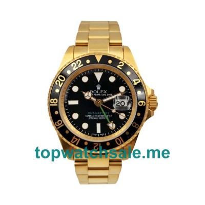 UK AAA Rolex GMT-Master II 16718 LN 40 MM Black Dials Men Replica Watches