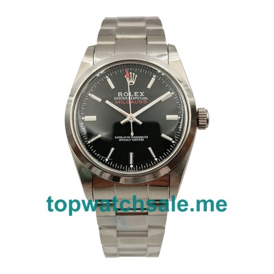 UK AAA Rolex Milgauss Ref.1019 36.5 MM Black Dials Men Replica Watches