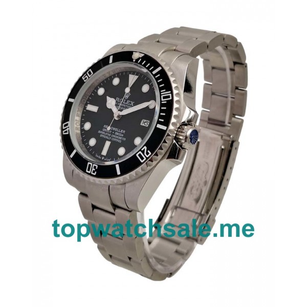 UK AAA Rolex Sea-Dweller Deepsea 116660 40 MM Black Dials Men Replica Watches