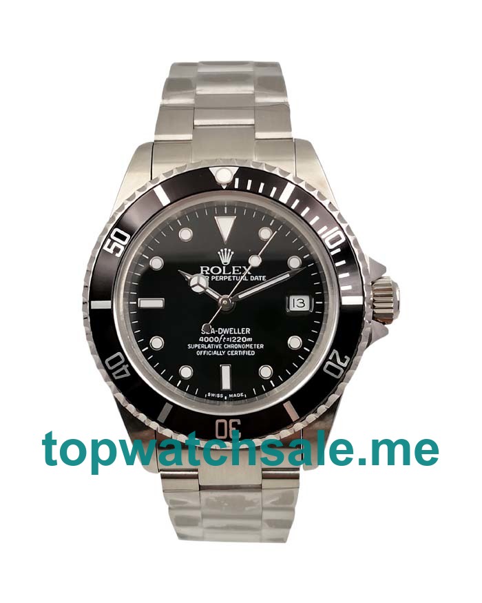 UK Swiss Made Rolex Sea-Dweller 116600 40 MM Black Dials Men Replica Watches