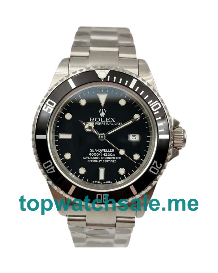 UK Swiss Made Rolex Sea-Dweller 116600 40 MM Black Dials Men Replica Watches
