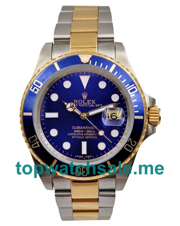 UK Swiss Made Rolex Submariner 116613 LB 40 MM Blue Dials Men Replica Watches