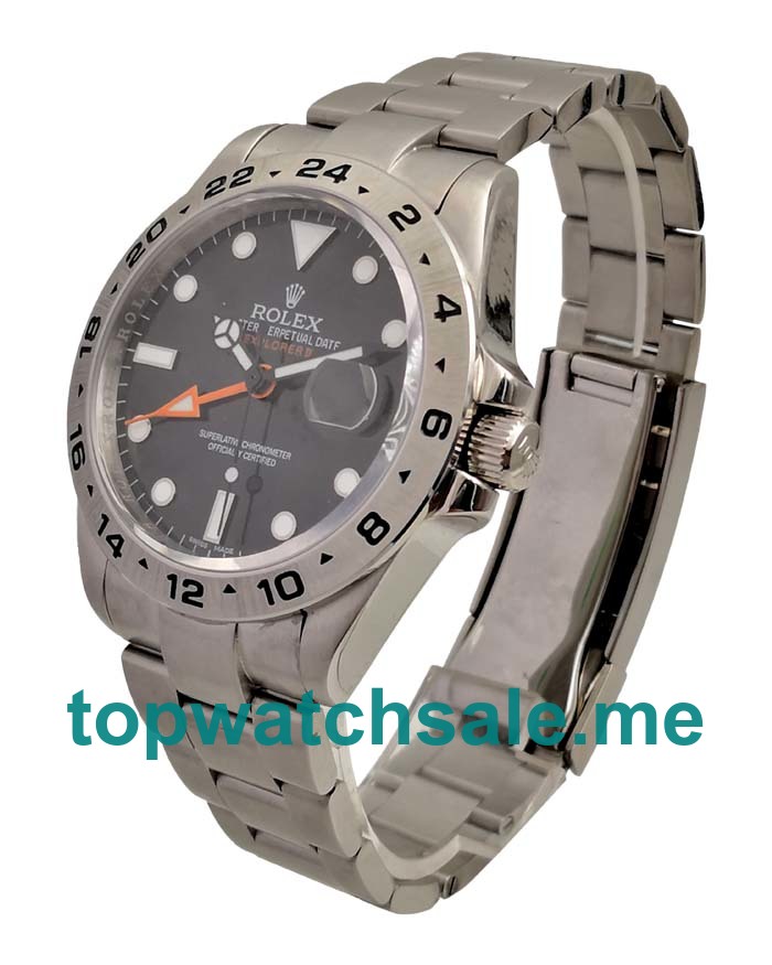 UK Swiss Made Rolex Explorer II 216570 42 MM Black Dials Men Replica Watches