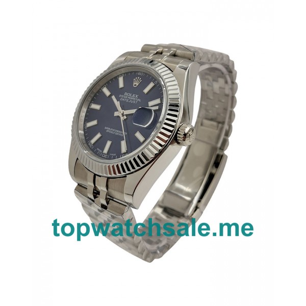 UK Swiss Made Rolex Datejust 116334 41 MM Blue Dials Men Replica Watches