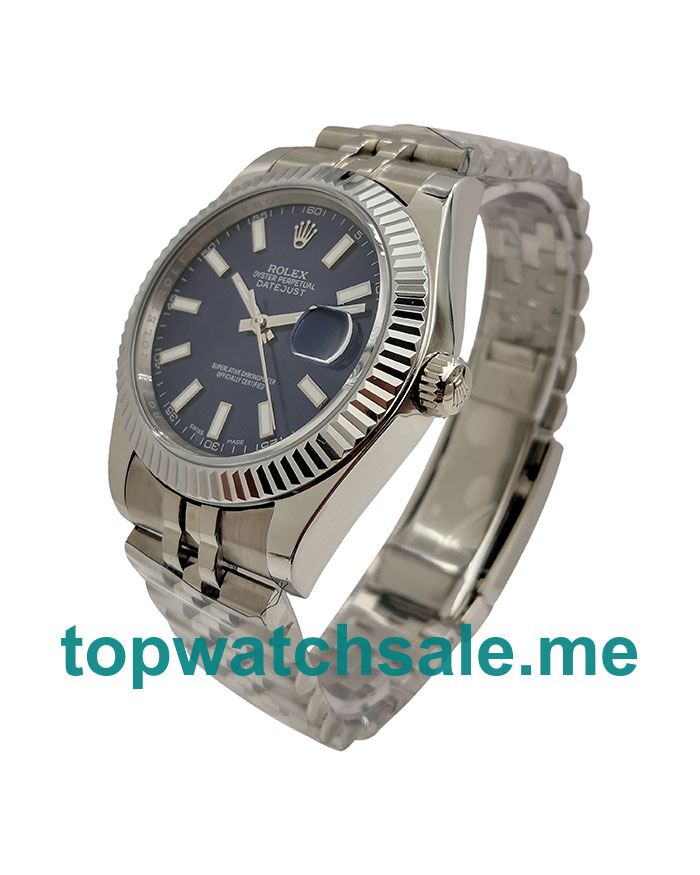 UK Swiss Made Rolex Datejust 116334 41 MM Blue Dials Men Replica Watches