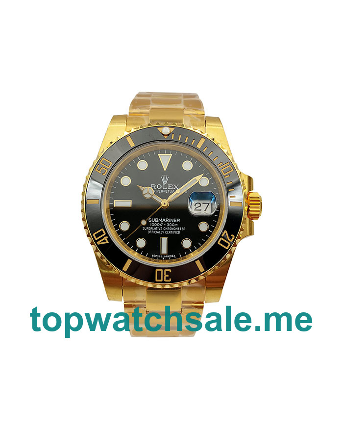 UK Swiss Made Rolex Submariner 116618 LN 40 MM Black Dials Men Replica Watches