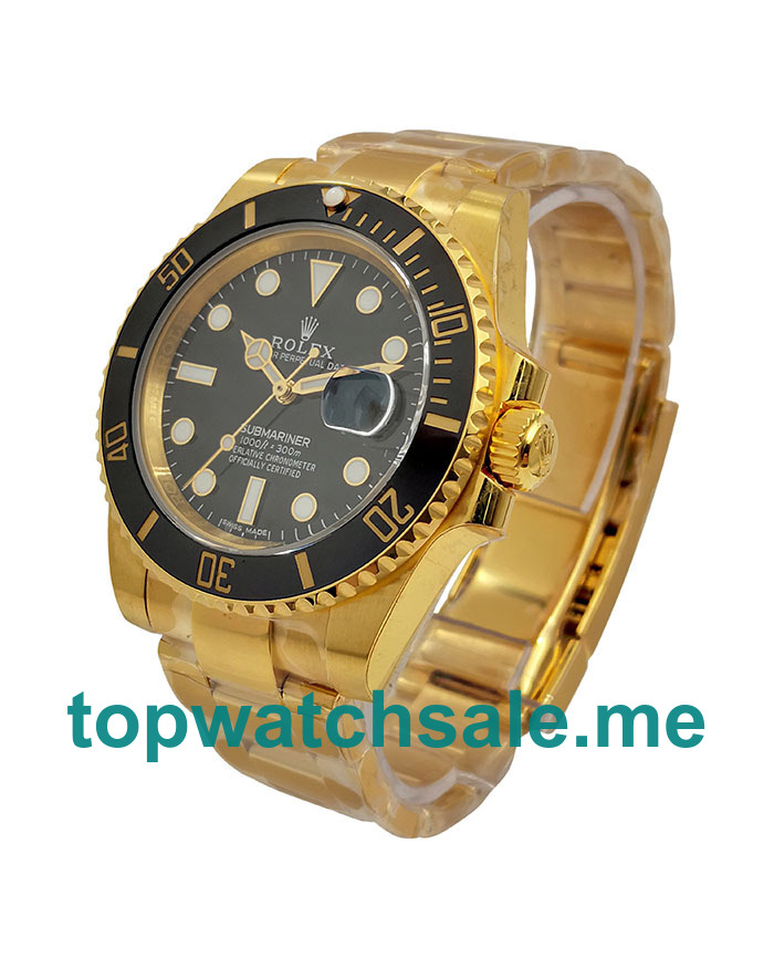 UK Swiss Made Rolex Submariner 116618 LN 40 MM Black Dials Men Replica Watches