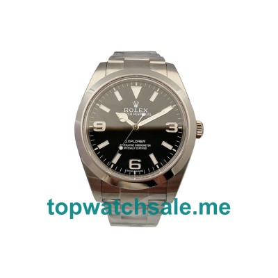 UK Swiss Made Rolex Explorer 214270 39 MM Black Dials Men Replica Watches