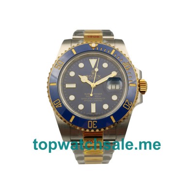 UK Swiss Made Rolex Submariner 116613 LB JF 40 MM Blue Dials Men Replica Watches