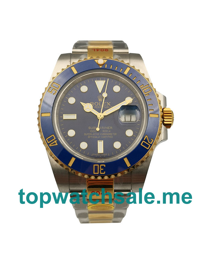 UK Swiss Made Rolex Submariner 116613 LB JF 40 MM Blue Dials Men Replica Watches