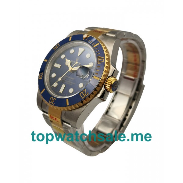 UK Swiss Made Rolex Submariner 116613 LB JF 40 MM Blue Dials Men Replica Watches
