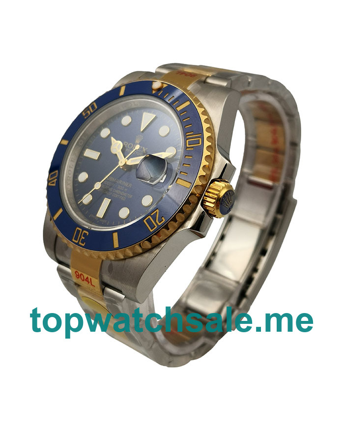 UK Swiss Made Rolex Submariner 116613 LB JF 40 MM Blue Dials Men Replica Watches