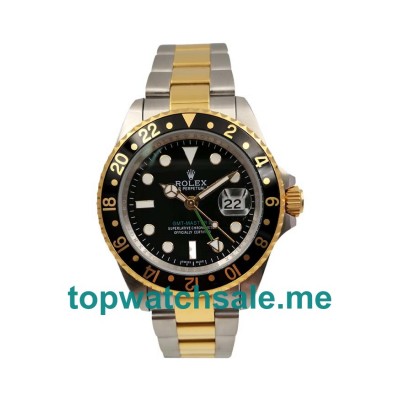 UK AAA Rolex GMT-Master II 16713 LN 40 MM Black Dials Men Replica Watches