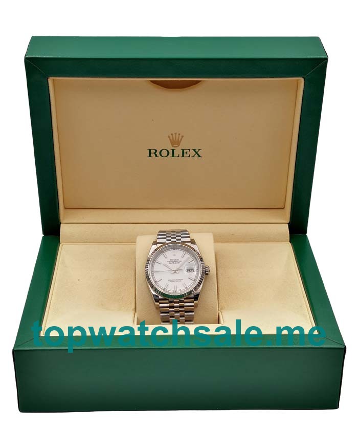 UK Swiss Made Rolex Datejust 116234 36 MM Silver Dials Men Replica Watches