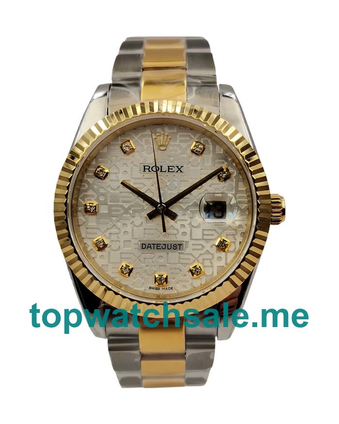 UK Swiss Made Rolex Datejust 116233 41 MM Silver Dials Men Replica Watches