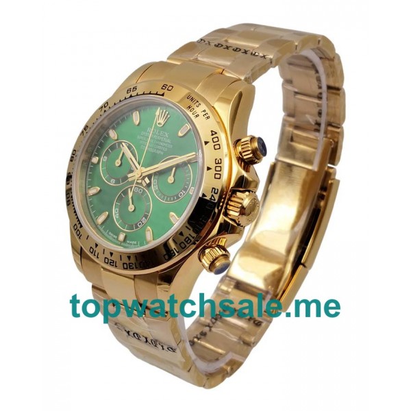 UK Swiss Made Rolex Replica Daytona 116508 40 MM Green Dials Men Replica Watches