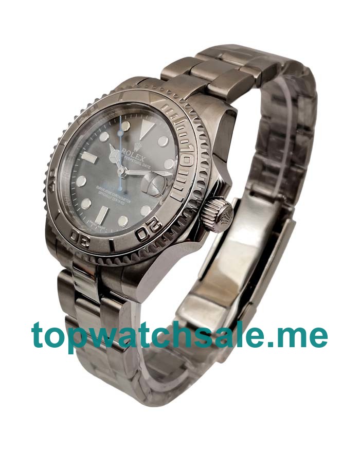 UK Swiss Made Rolex Yacht-Master 268622 35 MM Anthracite Dials Men Replica Watches