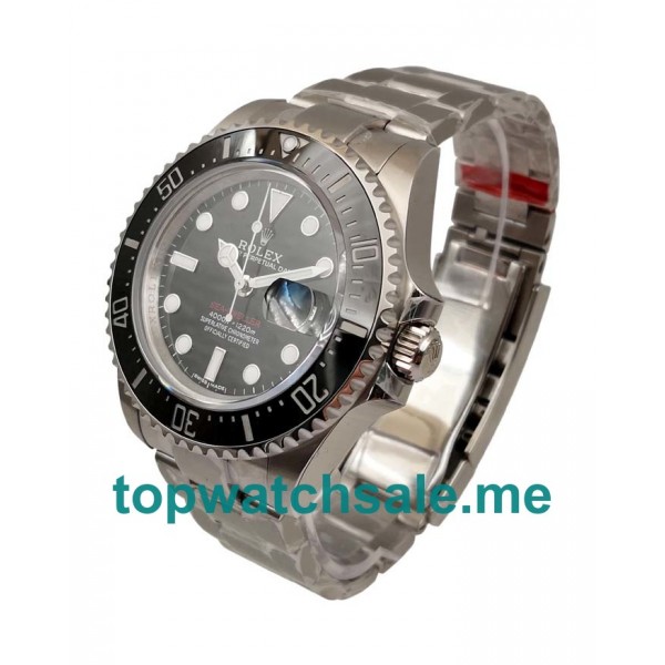 UK Swiss Made Rolex Sea-Dweller 126600 43 MM Black Dials Men Replica Watches