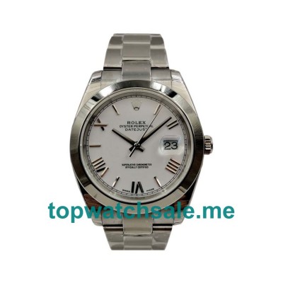 UK Swiss Made Rolex Datejust 116200 40 MM White Dials Men Replica Watches