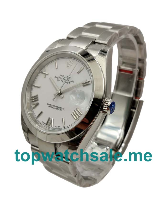 UK Swiss Made Rolex Datejust 116200 40 MM White Dials Men Replica Watches