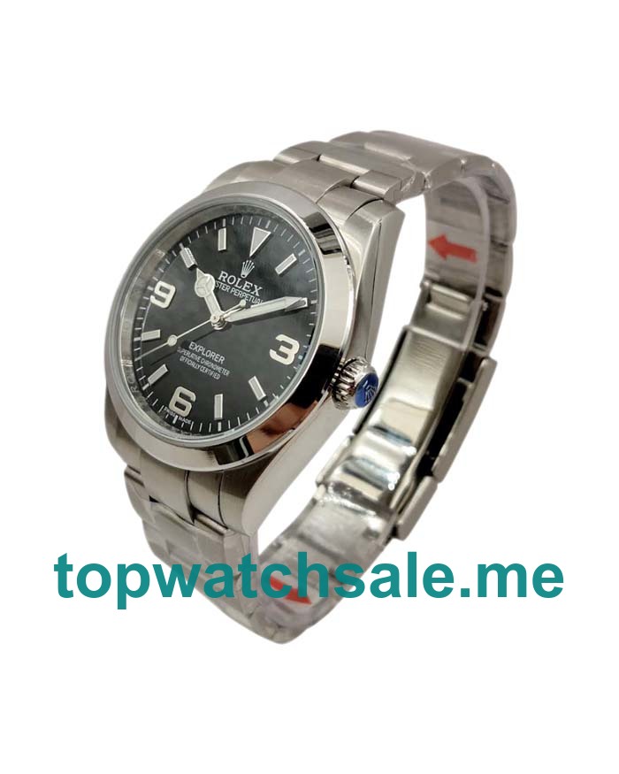 UK Swiss Made Rolex Explorer 214270 39 MM Black Dials Men Replica Watches