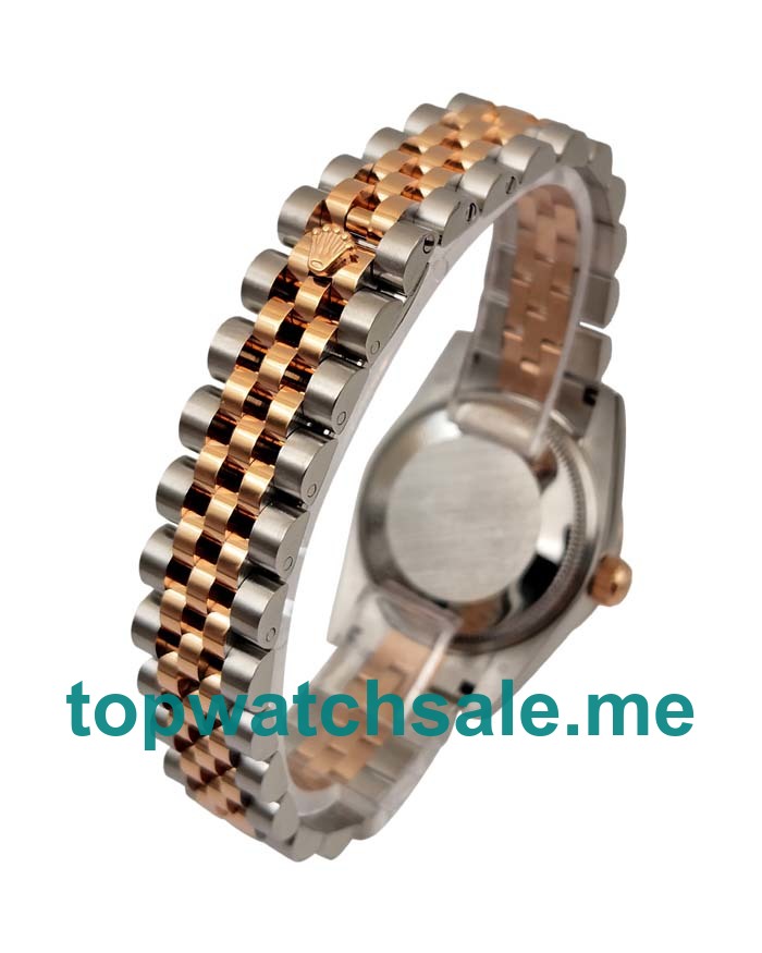 UK Swiss Made Rolex Datejust 279381 31 MM Rose Gold Dials Women Replica Watches