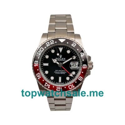 UK AAA Rolex GMT-Master II 16710 40 MM Black Dials Men Replica Watches